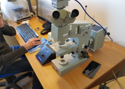 automatization of an old zeiss microscope