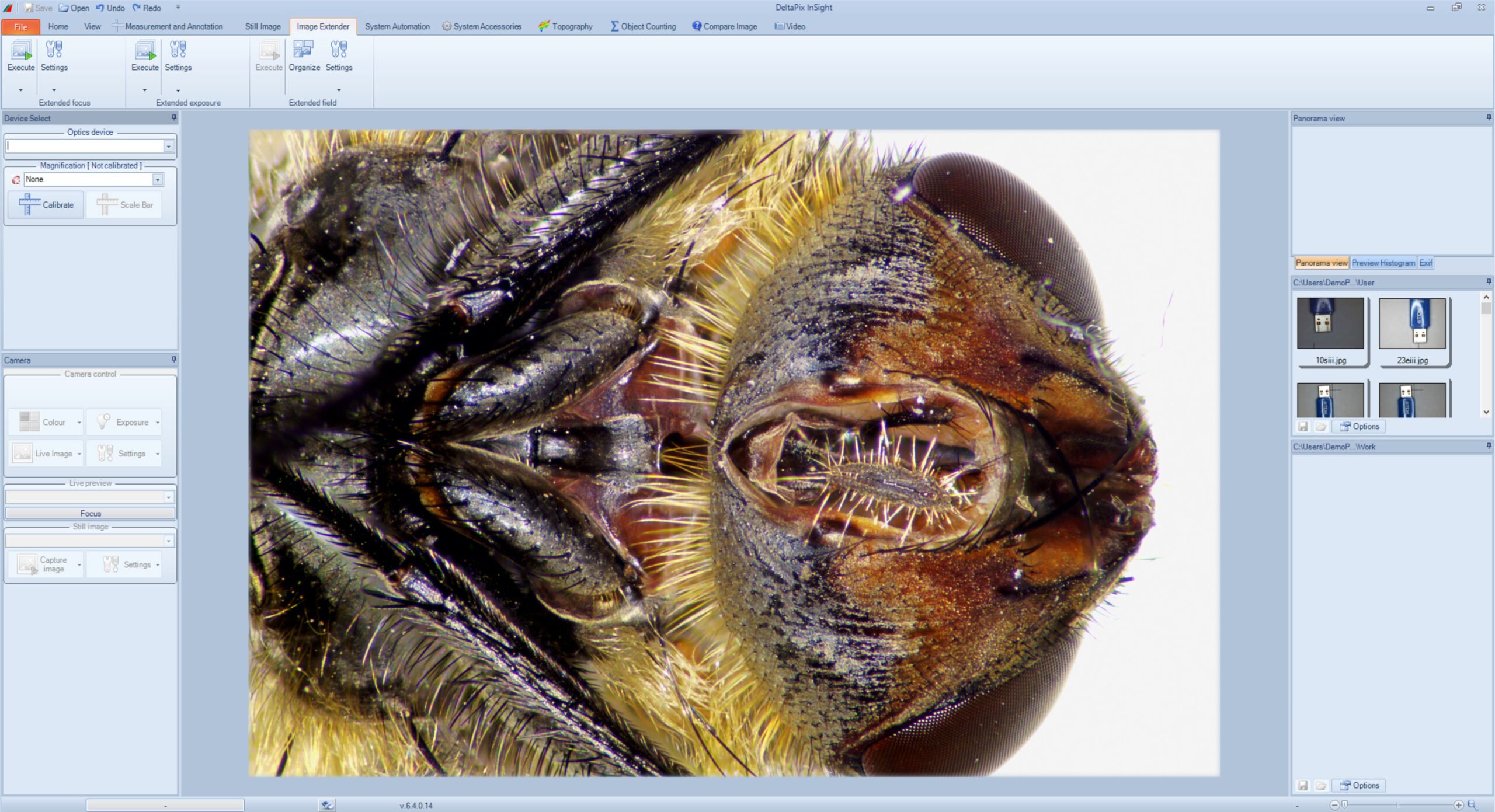 eeef microscope software module