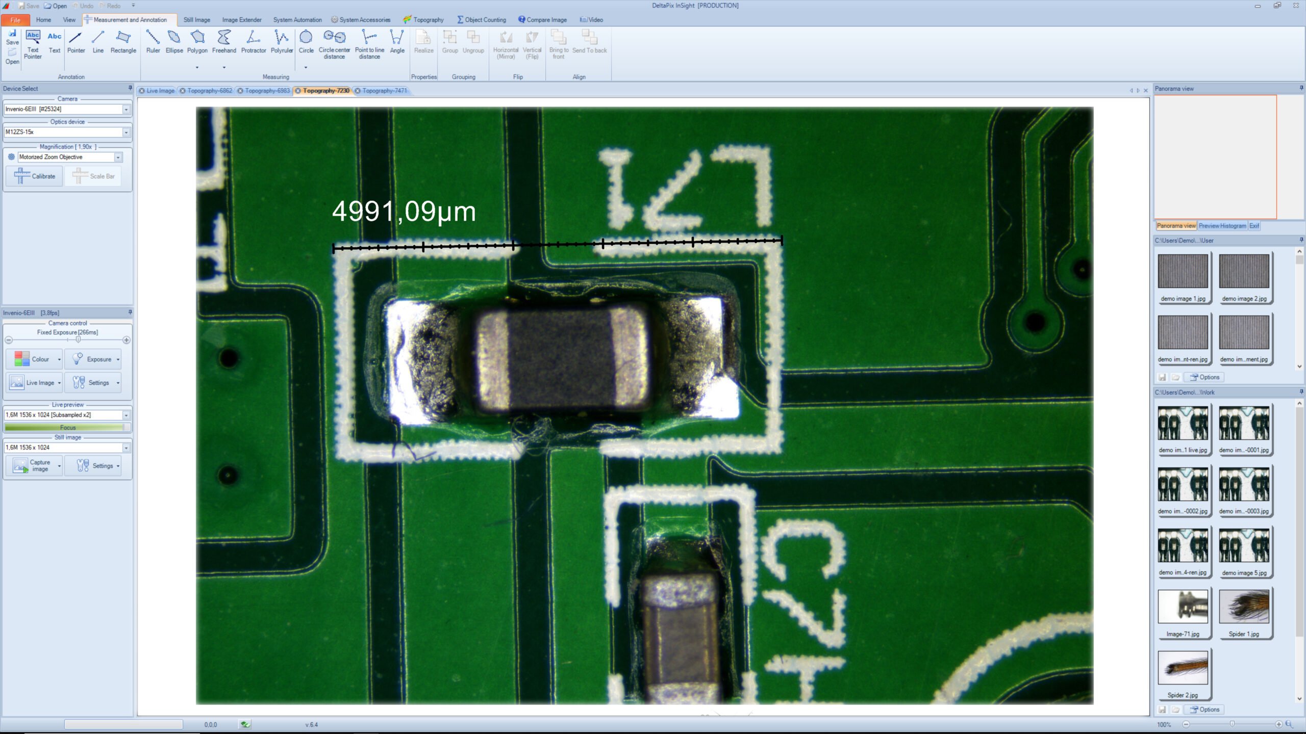 insight basic - microscope software